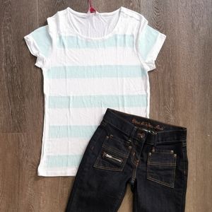 11-12 YEARS Designer Outfit, Skinny Jeans & T-Shirt NWT EUC